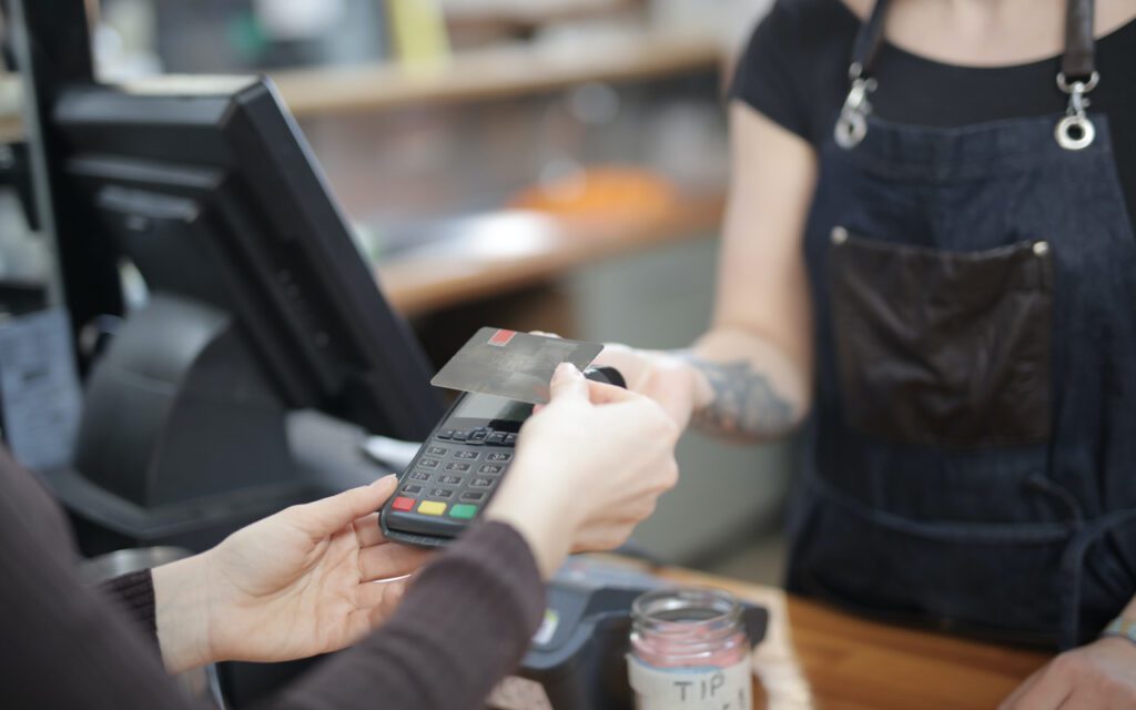 Pay as you go card machine